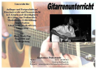 Gitarrenunterricht!