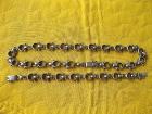 Halskette und Armband, 925 Silber massiv