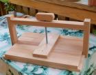 Große Blumenpresse aus Holz