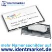 *NEU*** Vista®-Namensschilder - Hochwertige Magnet-Namensschilder und Anstecksch