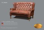 Leder Chesterfieldshowroom sofa s