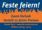 Beschallungsanlage / Musikanlage mieten in Neuwied, Rengsdorf, Koblenz, Andernac