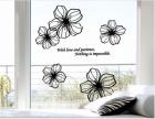 PVC Wand Abziehbild Aufkleber 100 x 67 cm