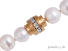 Perlencollier, Goldschließe und Diamanten günstig online kaufen bei www.jewels24