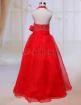 Satin Prinzessin Jugendweihekleid mit Gürtel - Mode-top