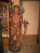 Indianer aus holz
