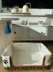 Kleines Rattan Hundebett / Hundekorb / Dog Bed / Dog Basket